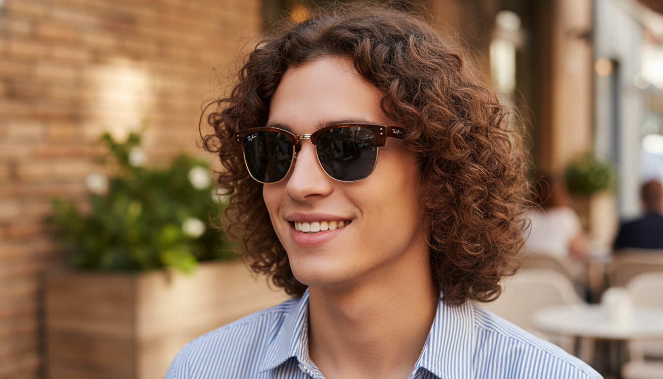 Vorderansicht Ray-Ban CLUBMASTER REVERSE (RBR0504S - 13983A)