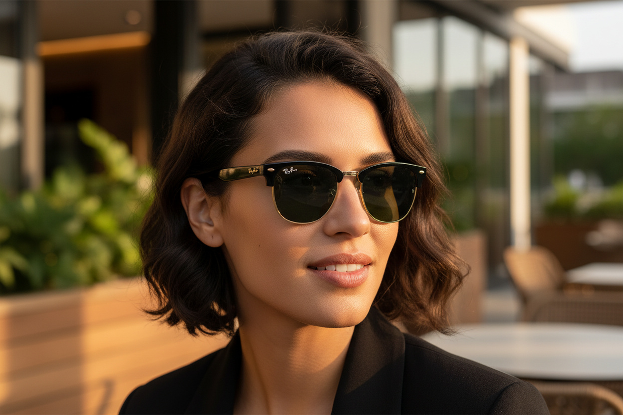 Vorderansicht Ray-Ban CLUBMASTER REVERSE (RBR0504S - 6677VR)