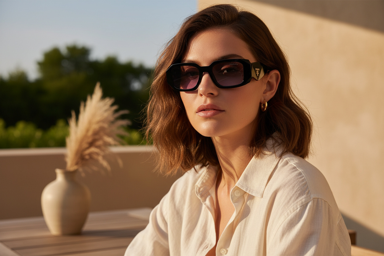 Vorderansicht Prada PR 17WS (16K40J)