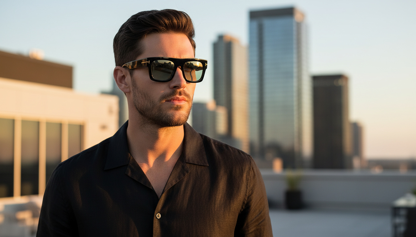 Vorderansicht Tom Ford FAUSTO (FT0711 - 01N)