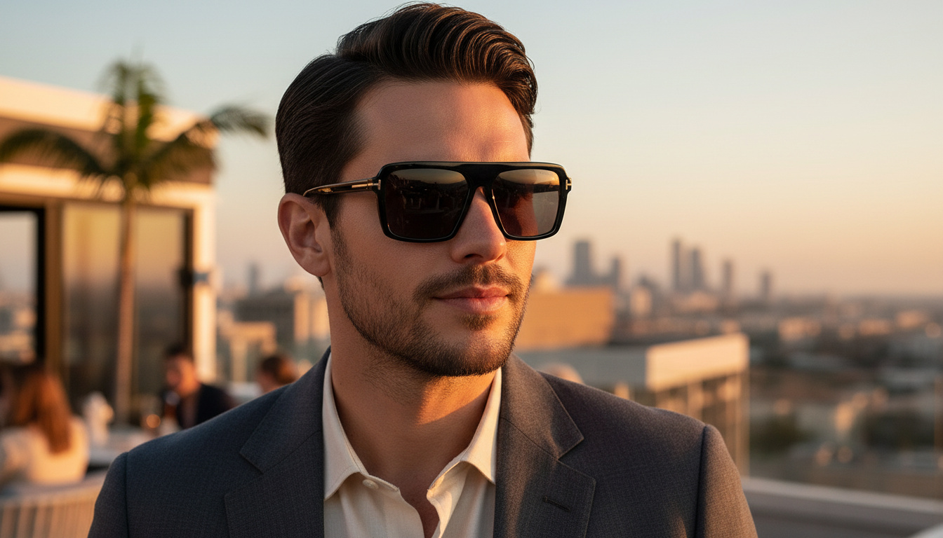 Vorderansicht Tom Ford VINCENT (FT1176 - 01A)