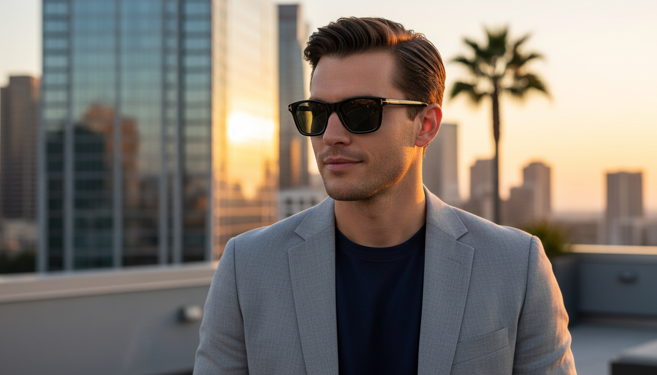 Vorderansicht Tom Ford BARRON (FT1179 - 01N)