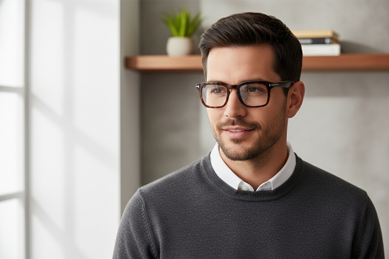 Vorderansicht Tom Ford FT6025-B (052)