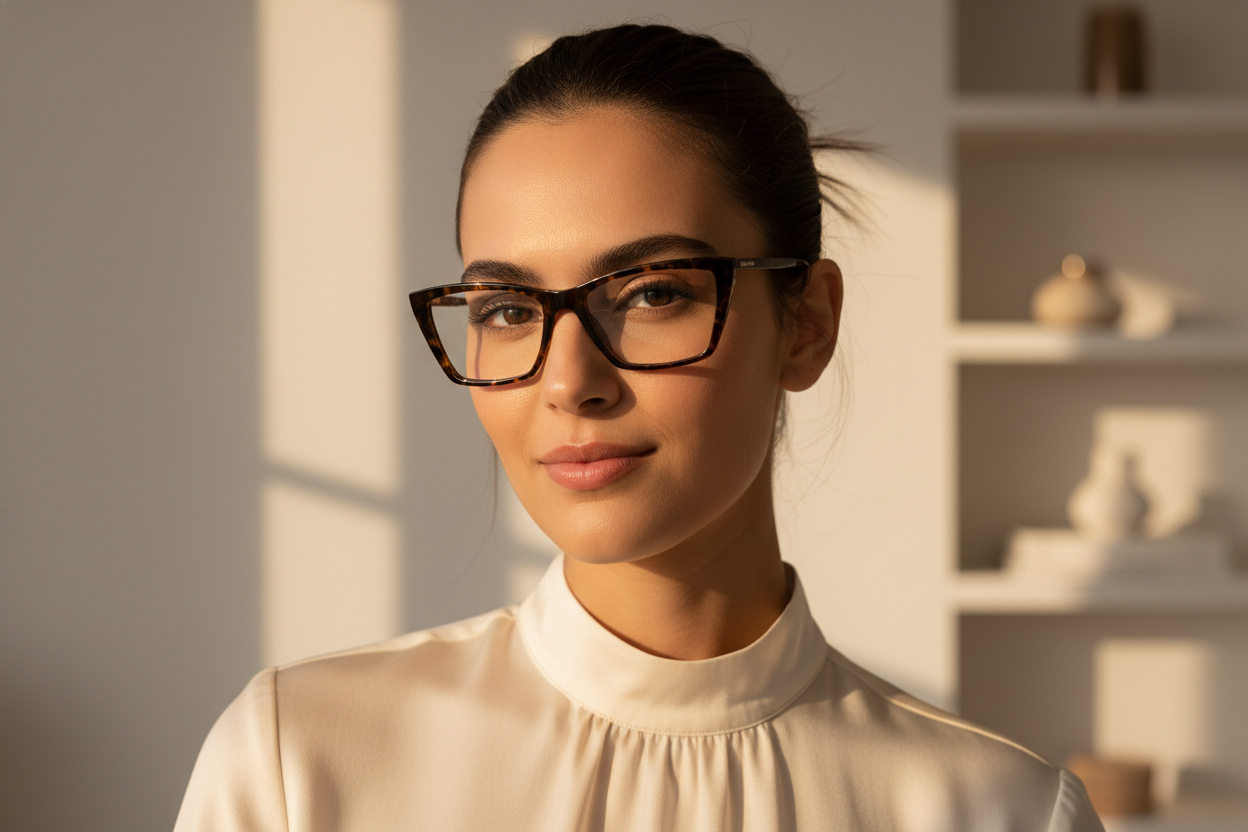 Vorderansicht Saint Laurent SL 737 MICA THIN OPT (002)