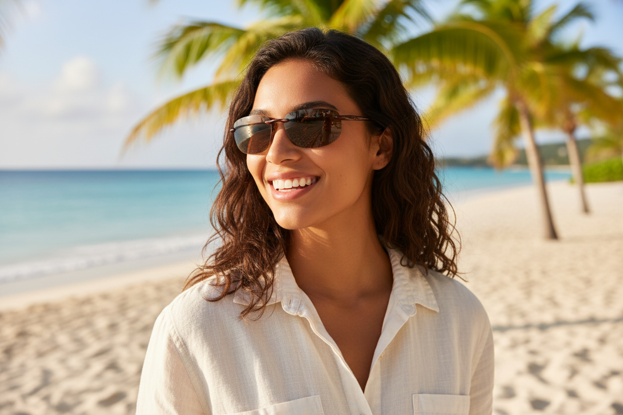 Vorderansicht Maui Jim Hookipa (H807-1025)