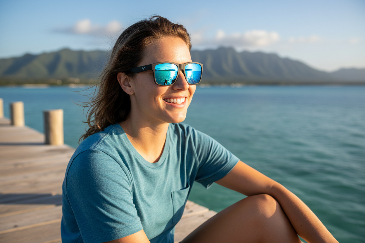 Vorderansicht Maui Jim The Flats (B897-02B)