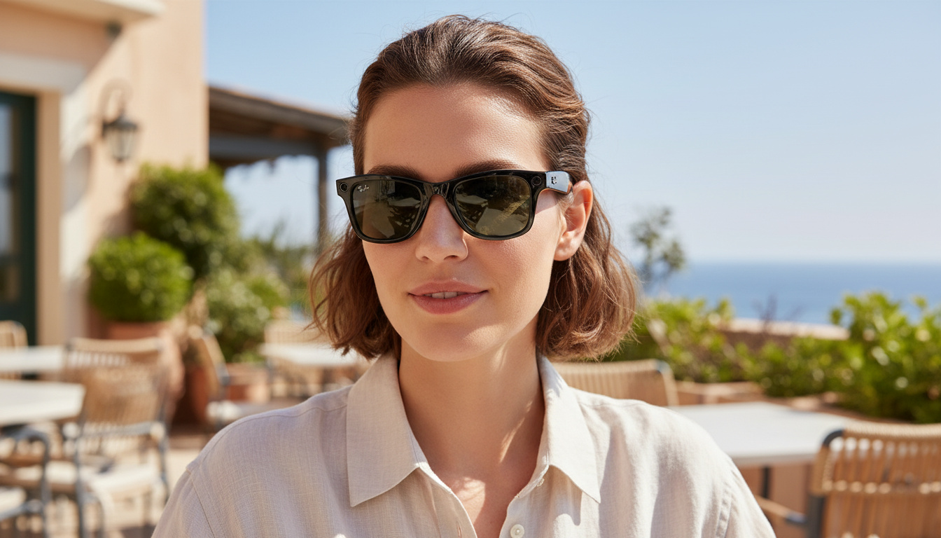 Vorderansicht Ray-Ban Meta WAYFARER (GEN 1) (RW4006 - 601/71)