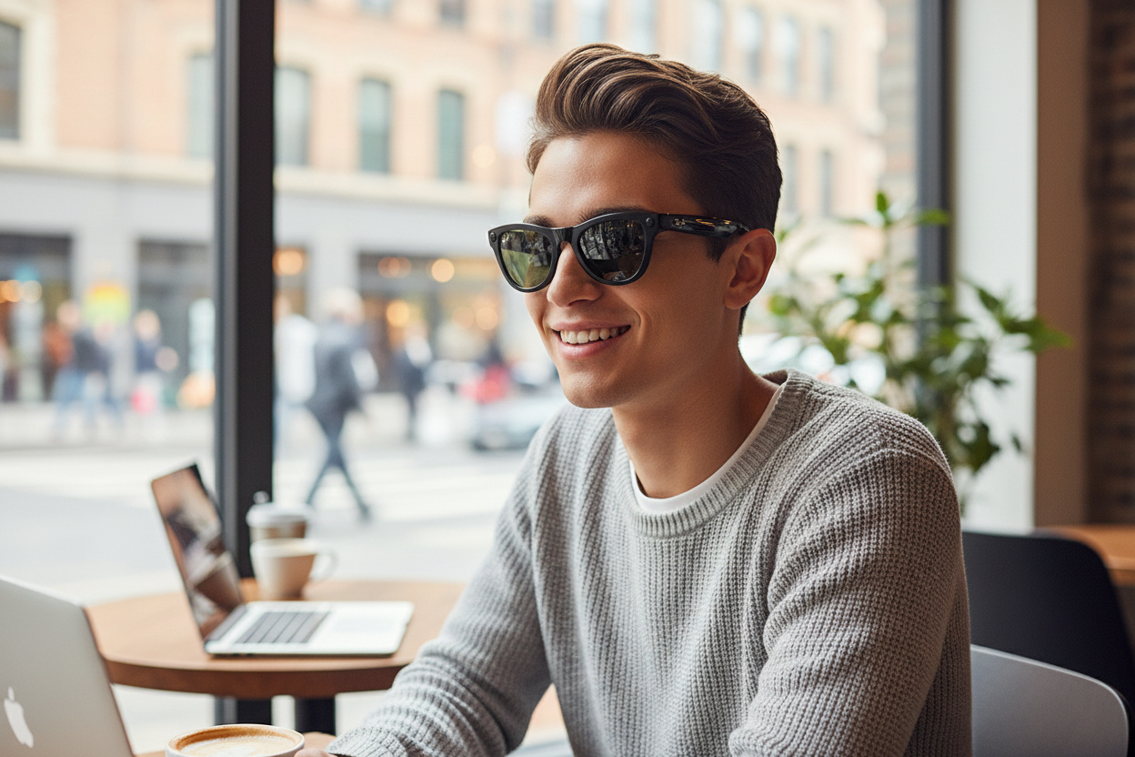 Vorderansicht Ray-Ban Meta SKYLER (GEN 1) (RW4010 - 601/9A)