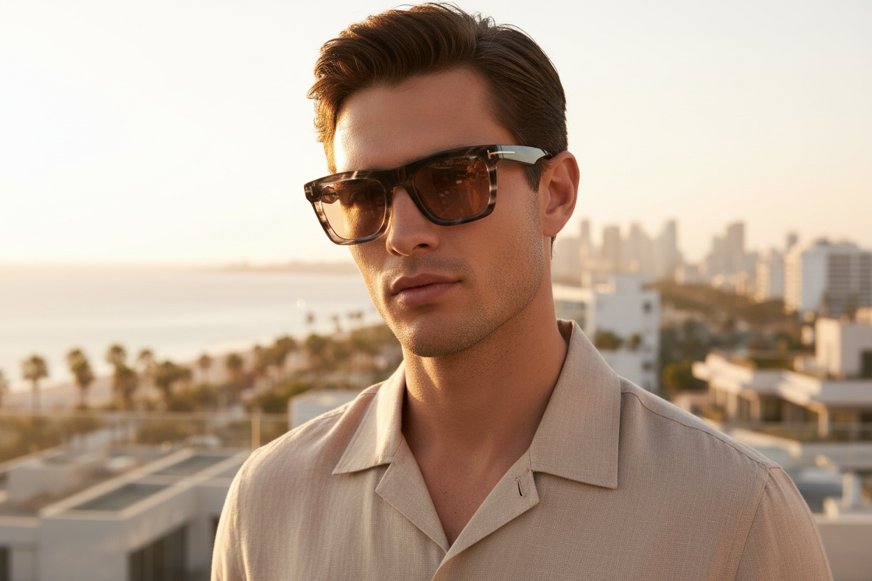 Vorderansicht Tom Ford LELIO (FT1207 - 56E)