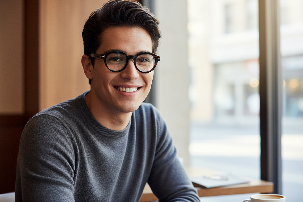 Vorderansicht Tom Ford FT6037-B (052)