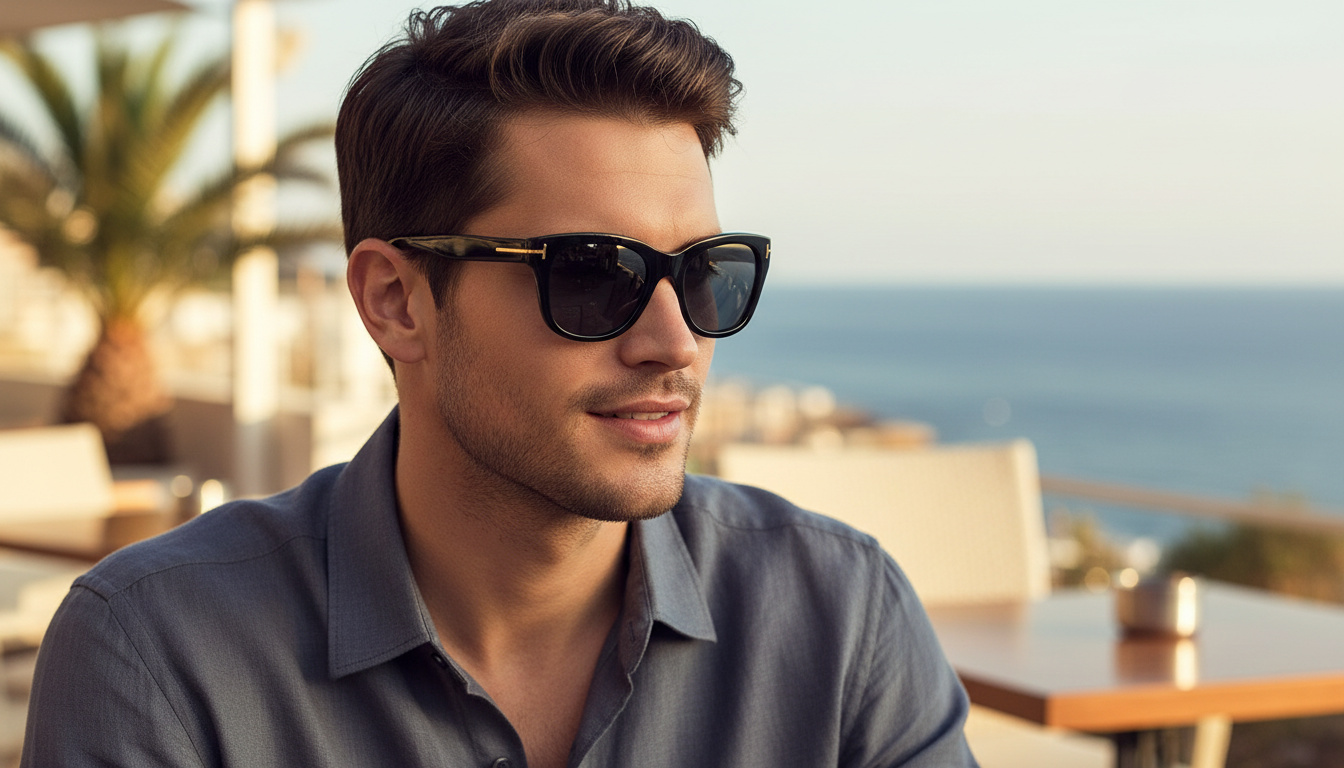 Vorderansicht Tom Ford SNOWDON (FT0237 - 01D)