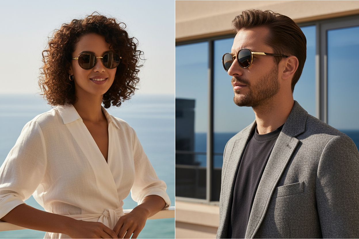 Vorderansicht Bottega Veneta BV1372S (002)