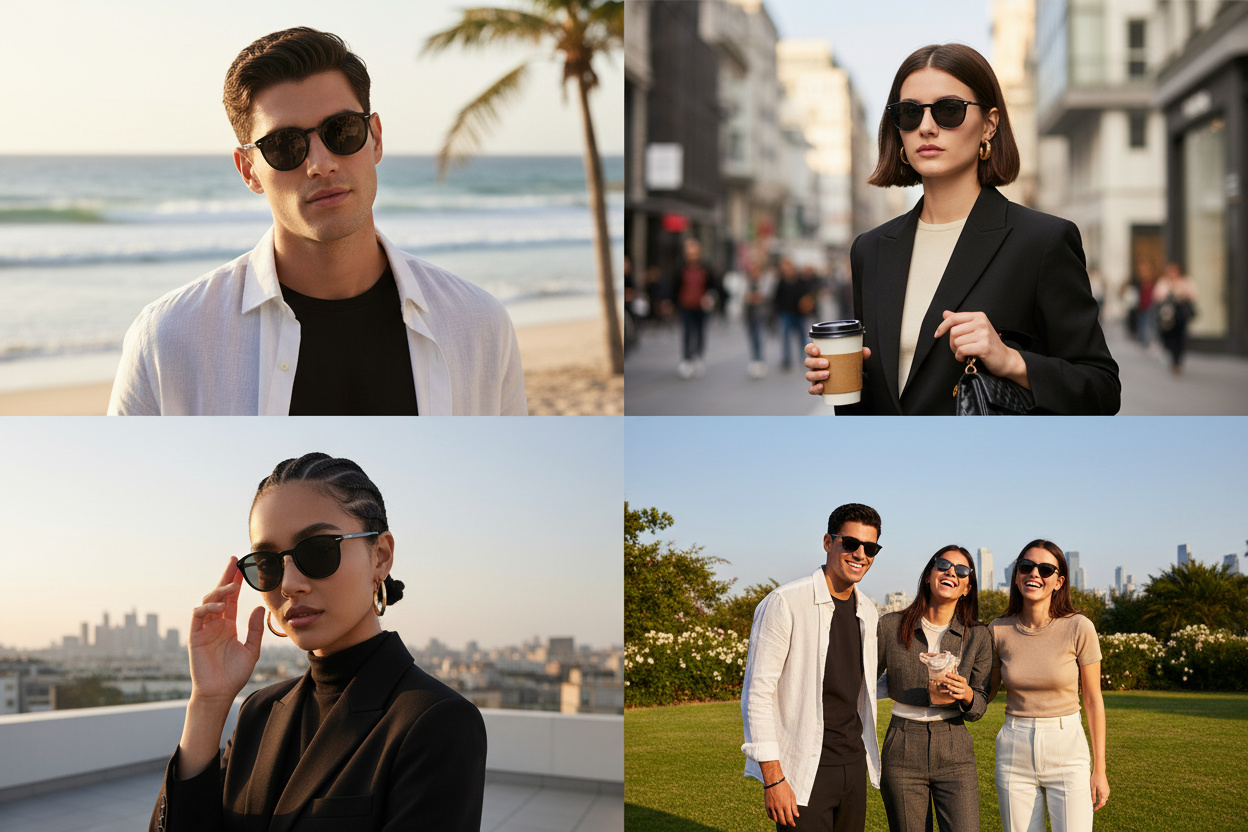 Vorderansicht Saint Laurent SL 782/K (001)