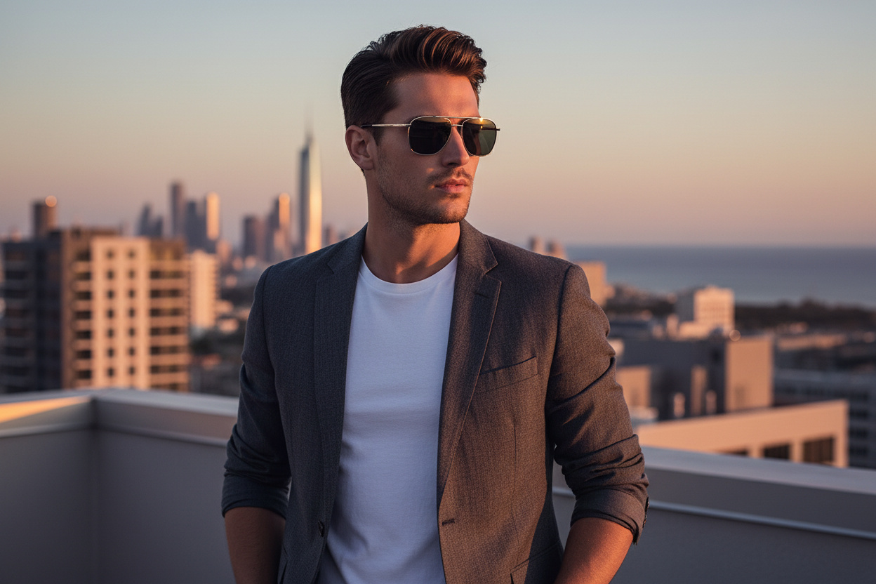 Vorderansicht Saint Laurent SL 796 VINCENT (002)