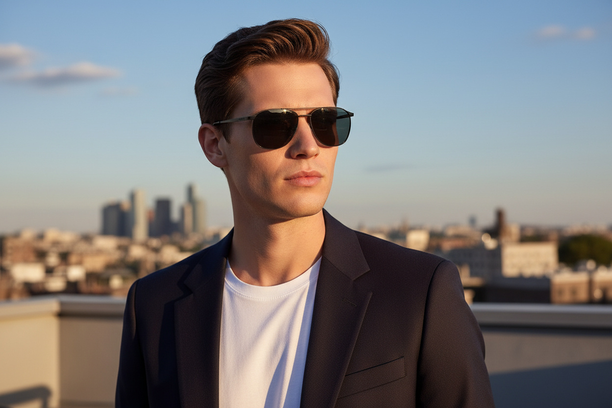 Vorderansicht Saint Laurent SL 796 VINCENT (003)