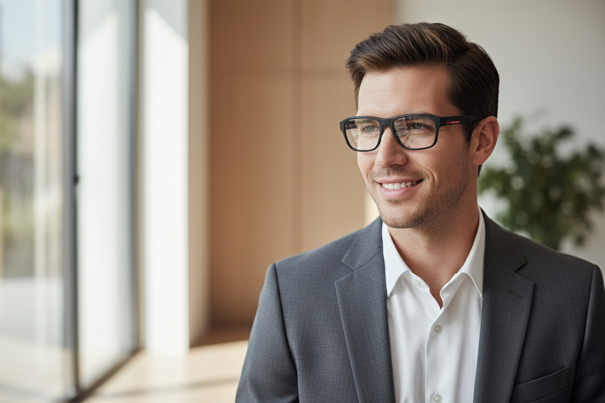 Vorderansicht Prada Linea Rossa PS 05RV (DG01O1)