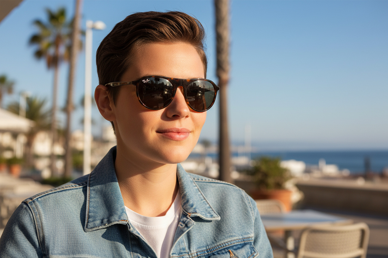 Vorderansicht Ray-Ban RB2215 (902/B1)