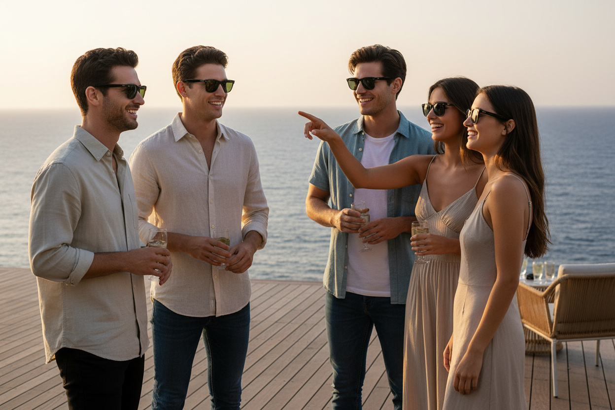 Vorderansicht Ray-Ban WAYFARER DELUXE (RB3875 - 006/4E)