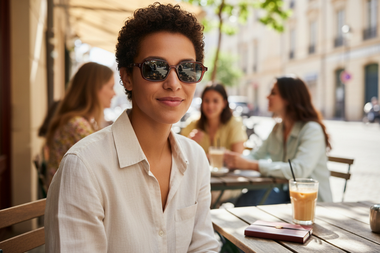 Vorderansicht Ray-Ban ZURI (RB4455 - 680980)