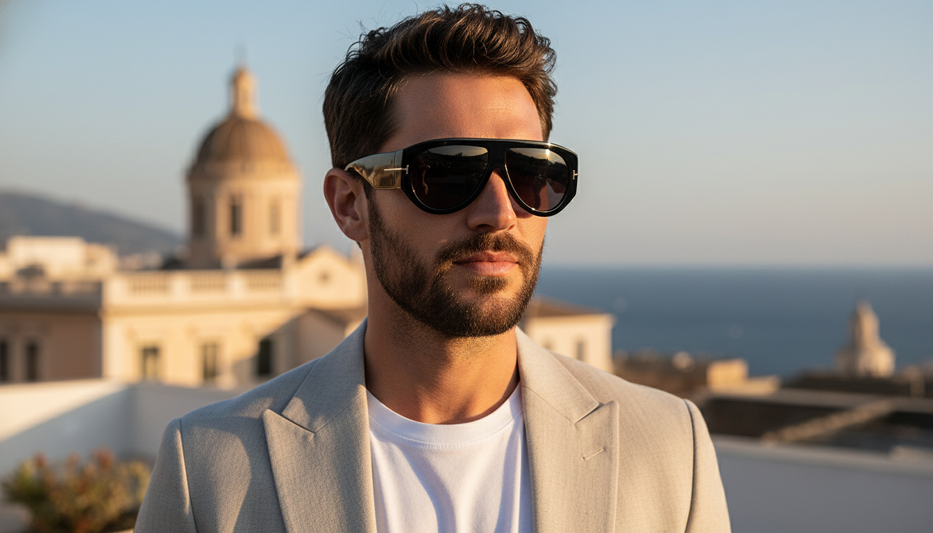 Vorderansicht Tom Ford BRONSON (FT1044 - 01A)