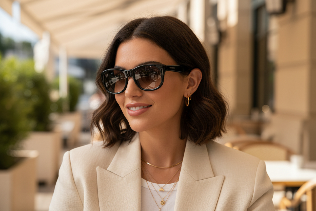 Vorderansicht Saint Laurent SL 815 ROMY (006)