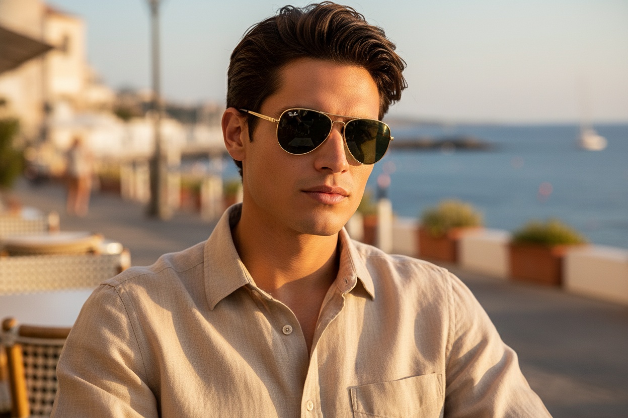 Vorderansicht Ray-Ban AVIATOR MAX (RB3925 - 001/31)