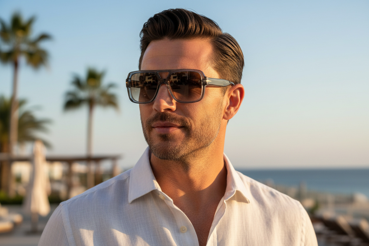 Vorderansicht David Beckham DB 7151/S (CBL/HA)