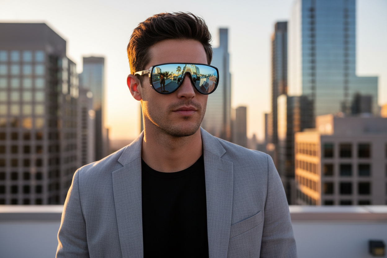 Vorderansicht Tom Ford ACHILLES (FT1182 - 01V)