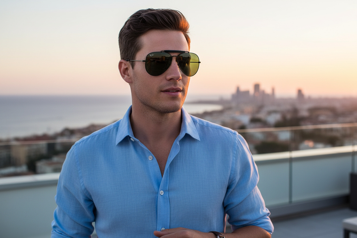 Vorderansicht Ray-Ban OUTDOORSMAN I (RB3030 - L9500)