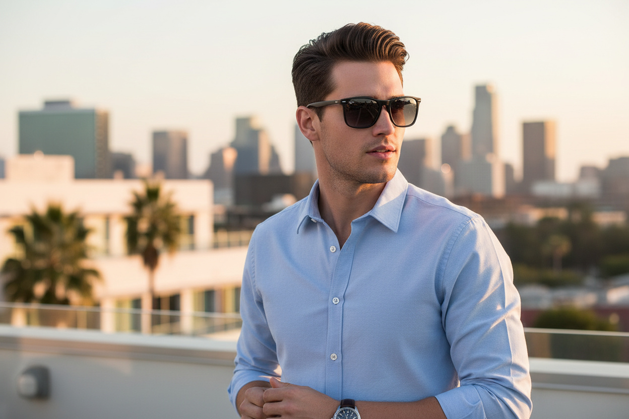 Vorderansicht Ray-Ban CHRIS (RB4187 - 622/8G)