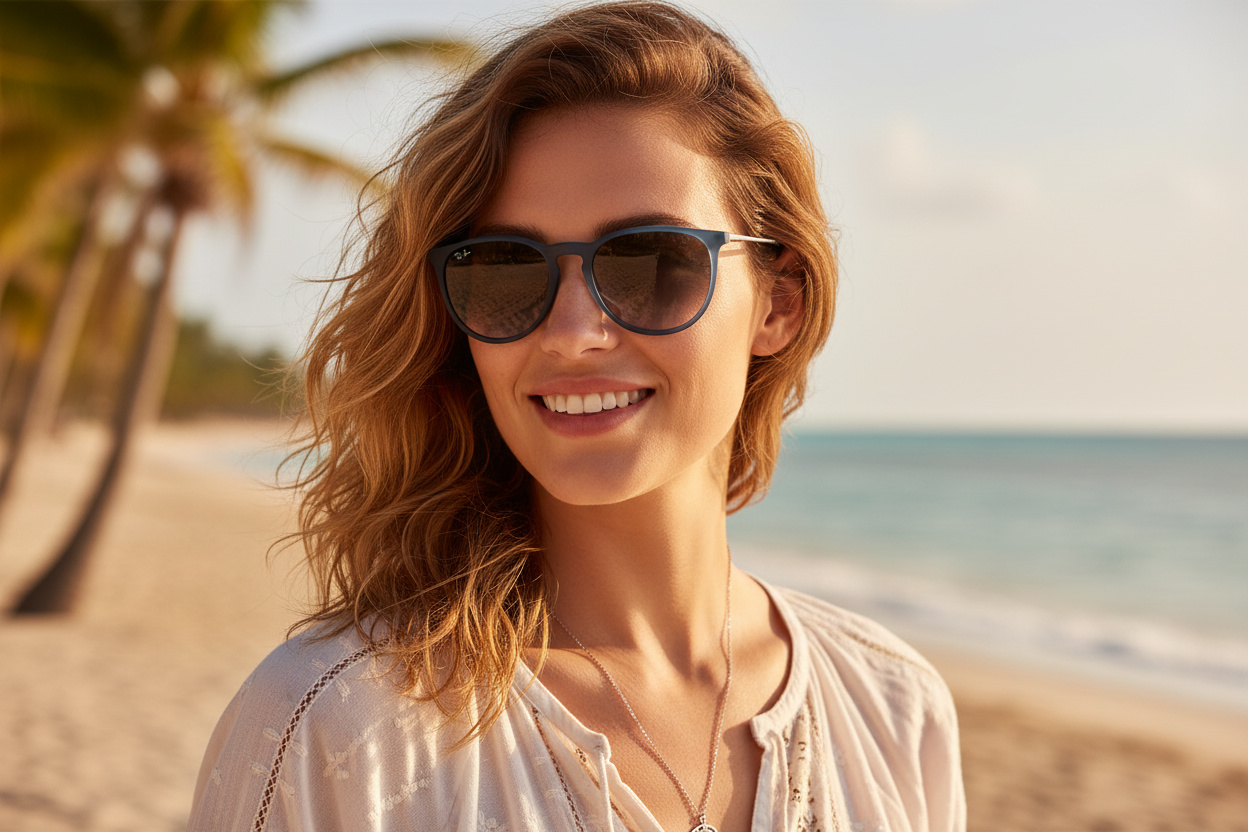 Vorderansicht Ray-Ban ERIKA (RB4171 - 60028G)