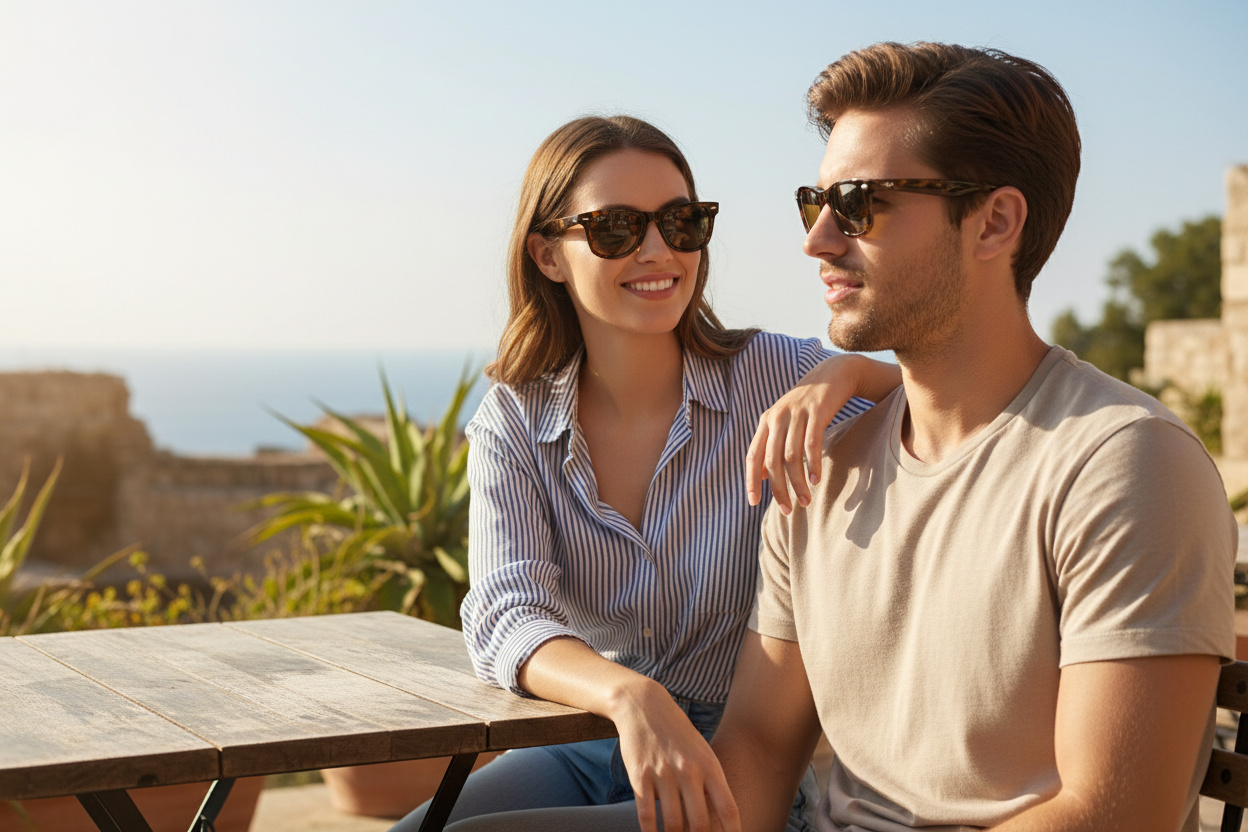 Vorderansicht Ray-Ban WAYFARER (RB2140 - 902/57)