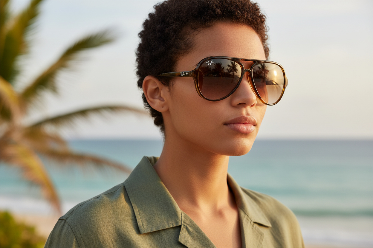 Vorderansicht Ray-Ban CATS 5000 (RB4125 - 710/51)