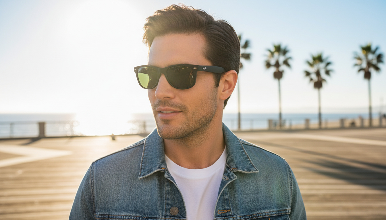 Vorderansicht Ray-Ban NEW WAYFARER (RB2132 - 622/58)