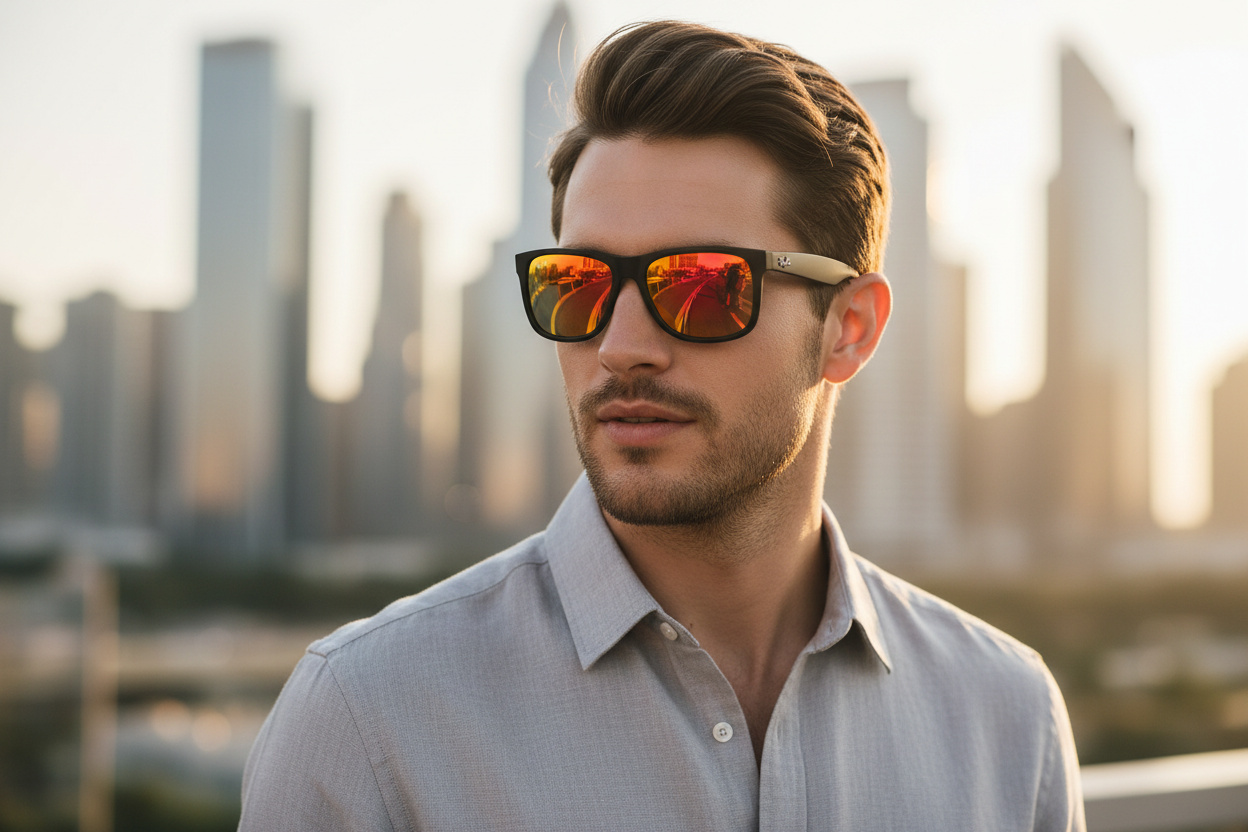 Vorderansicht Ray-Ban JUSTIN (RB4165 - 622/6Q)