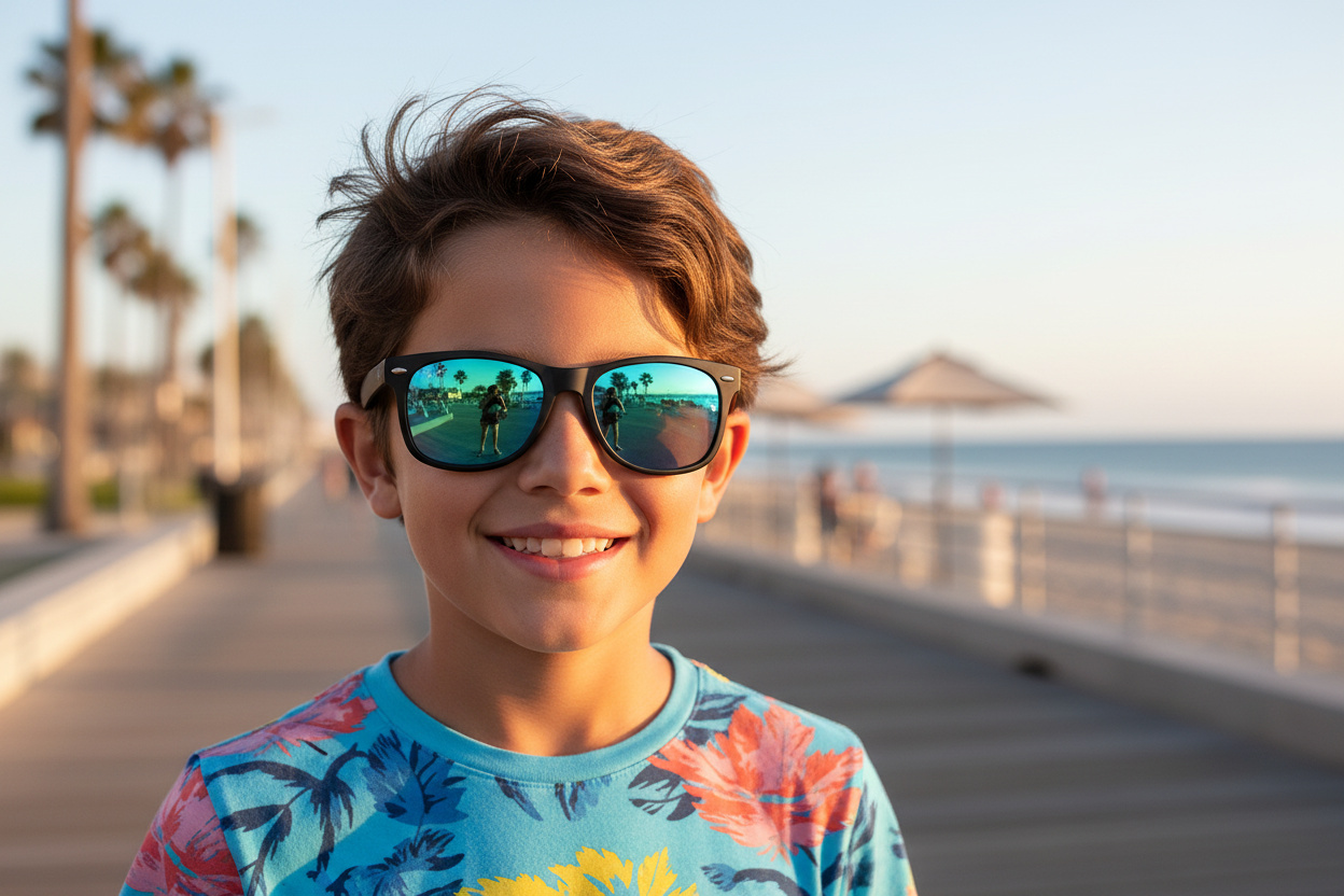 Vorderansicht Ray-Ban Kids JUNIOR NEW WAYFARER (RJ9052S - 100S55)