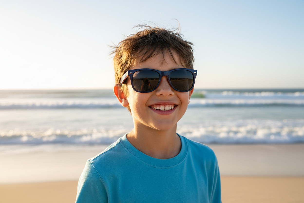 Vorderansicht Ray-Ban Kids JUNIOR NEW WAYFARER (RJ9052S - 178/80)