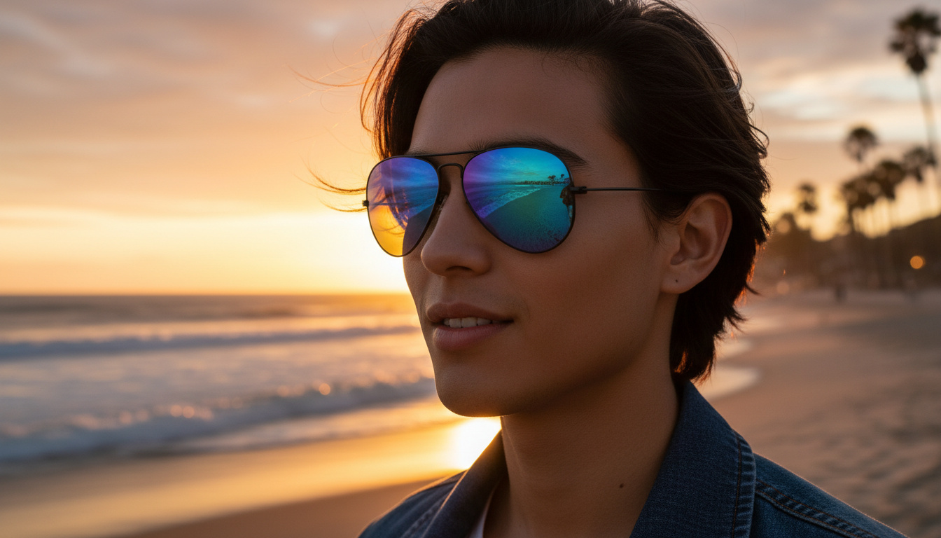 Vorderansicht Ray-Ban AVIATOR LARGE METAL (RB3025 - 002/4O)