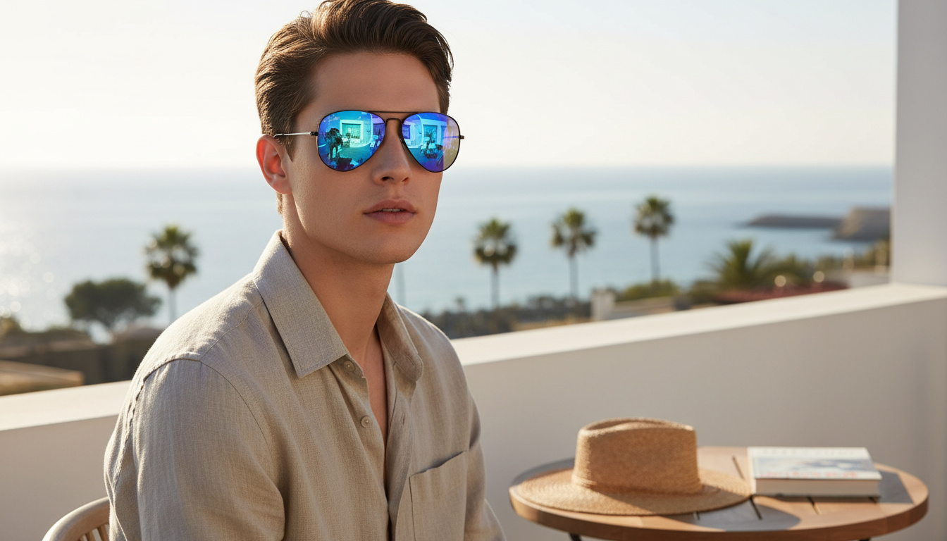 Vorderansicht Ray-Ban AVIATOR LARGE METAL (RB3025 - 002/4O)