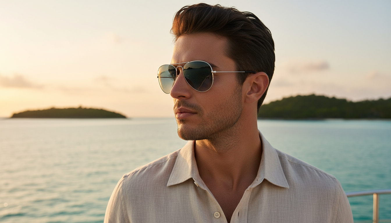 Vorderansicht Ray-Ban AVIATOR LARGE METAL (RB3025 - 003/3F)