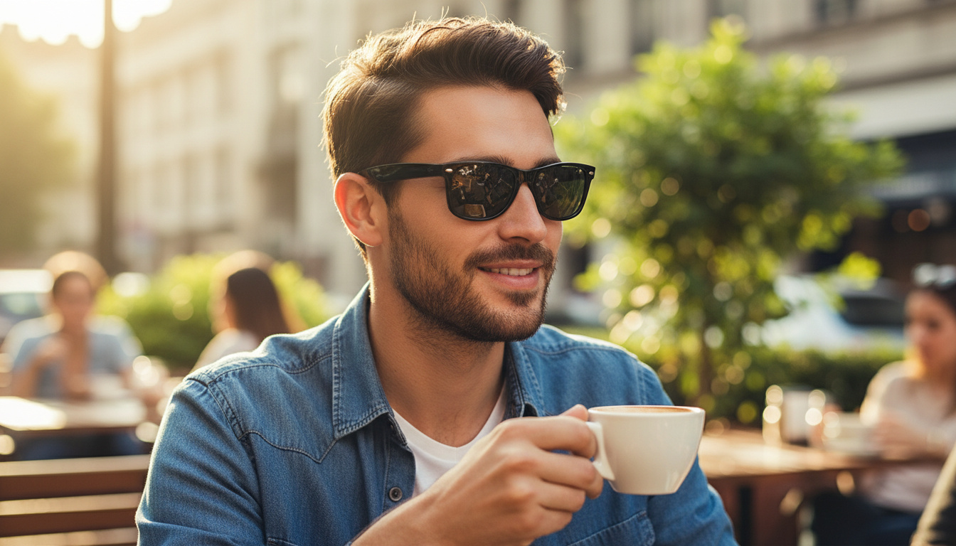 Vorderansicht Ray-Ban NEW WAYFARER (RB2132 - 901)