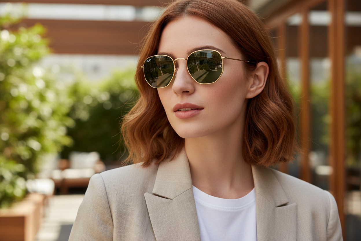 Vorderansicht Ray-Ban HEXAGONAL (RB3548N - 001)