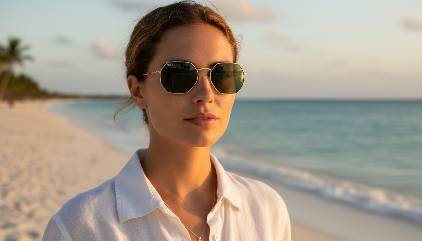 Vorderansicht Ray-Ban OCTAGONAL (RB3556N - 001)