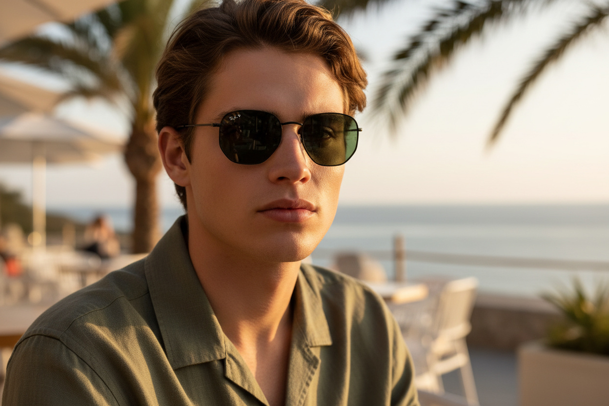 Vorderansicht Ray-Ban HEXAGONAL (RB3548N - 002/58)