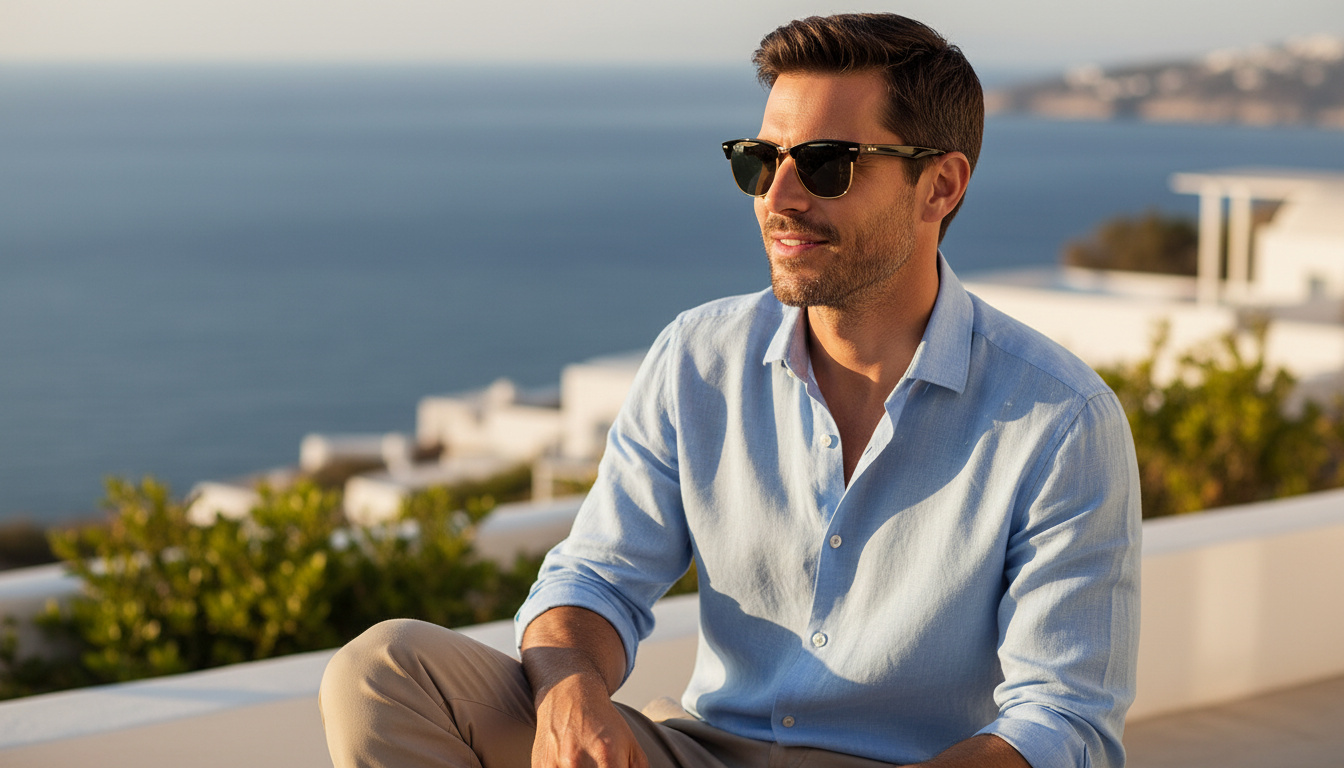 Vorderansicht Ray-Ban CLUBMASTER OVERSIZED (RB4175 - 877/M3)