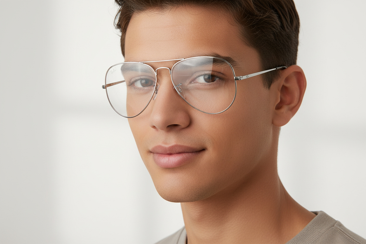 Vorderansicht Ray-Ban AVIATOR (RX6489 - 2501)