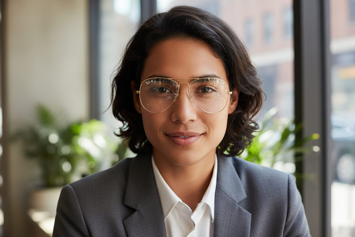 Vorderansicht Ray-Ban AVIATOR (RX6489 - 2500)