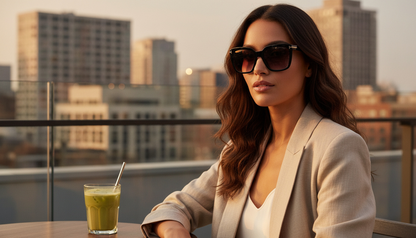 Vorderansicht Tom Ford AMARRA (FT0502 - 01T)