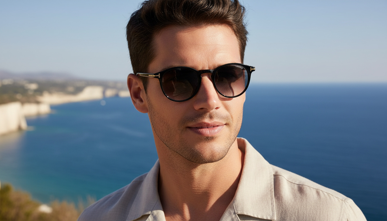 Vorderansicht Tom Ford ANDREA-02 (FT0539 - 01B)