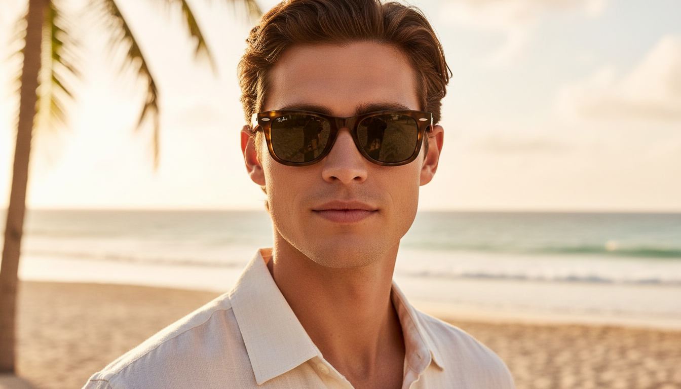 Vorderansicht Ray-Ban WAYFARER (RB4340 - 710)